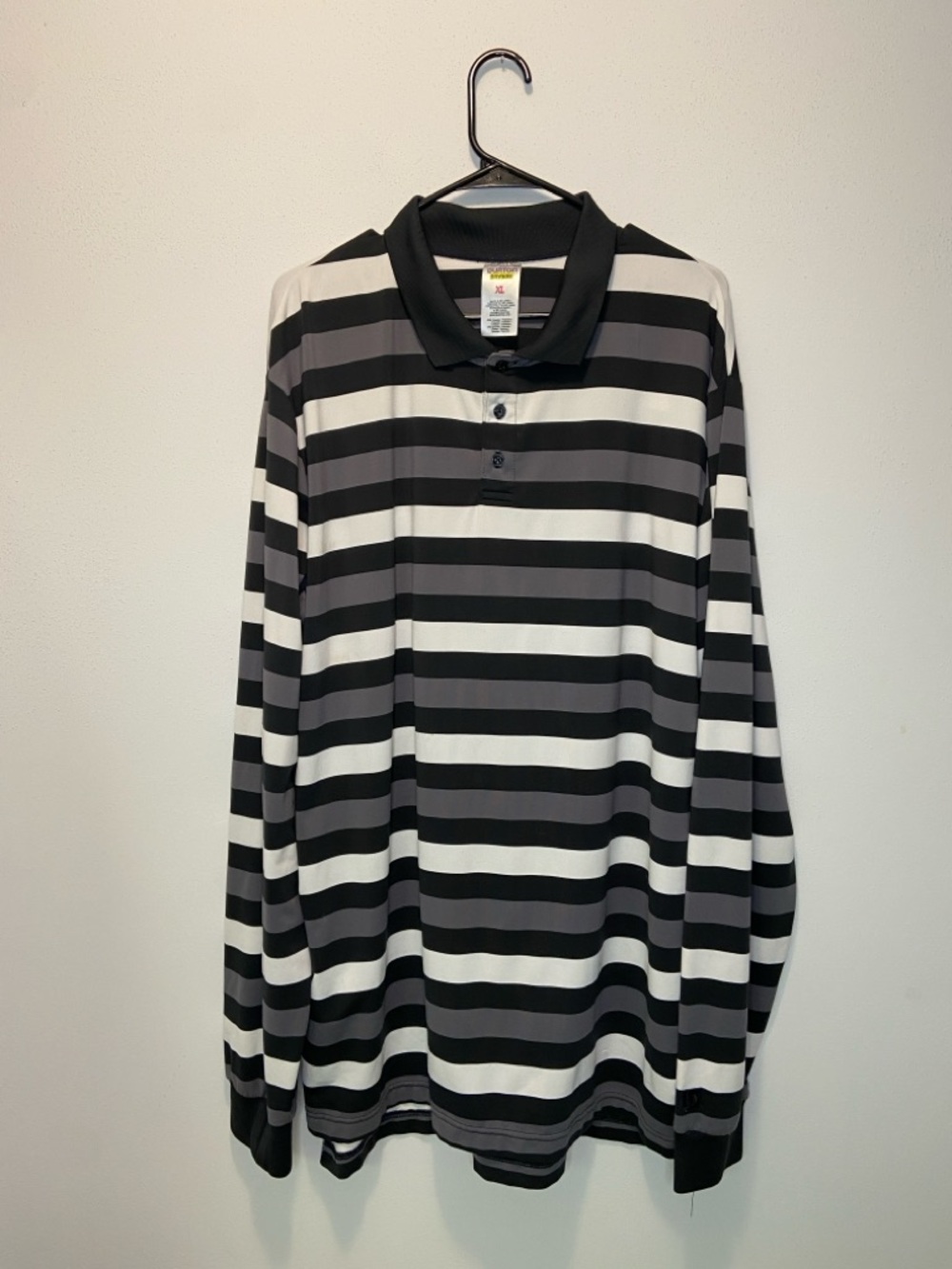Burton Dryride Rugby Striped Polo Long Sleeve